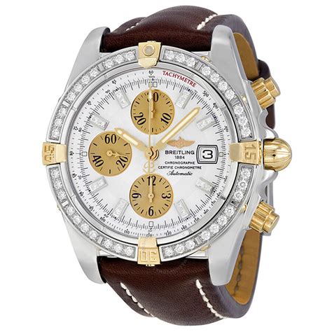 breitling chronomat caliber 13|Breitling Chronomat diamond bezel.